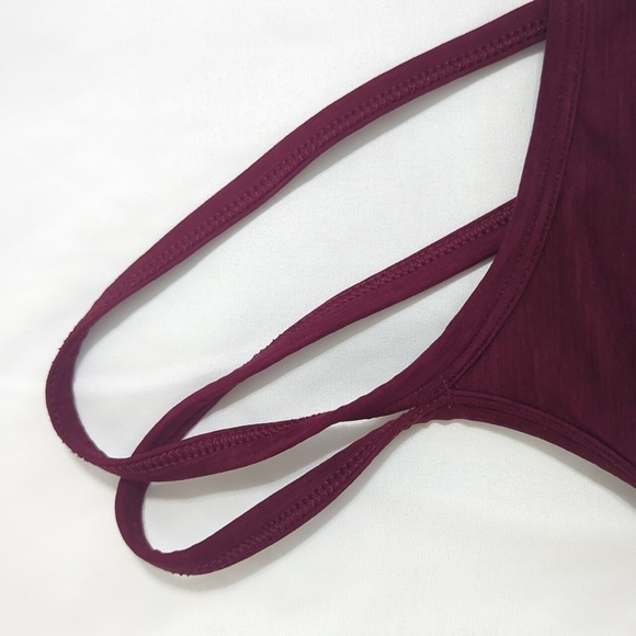 Sweaty Betty Namaska Yoga Seamless Vest Tank, Color Wine Size S - Picture 5 of 14